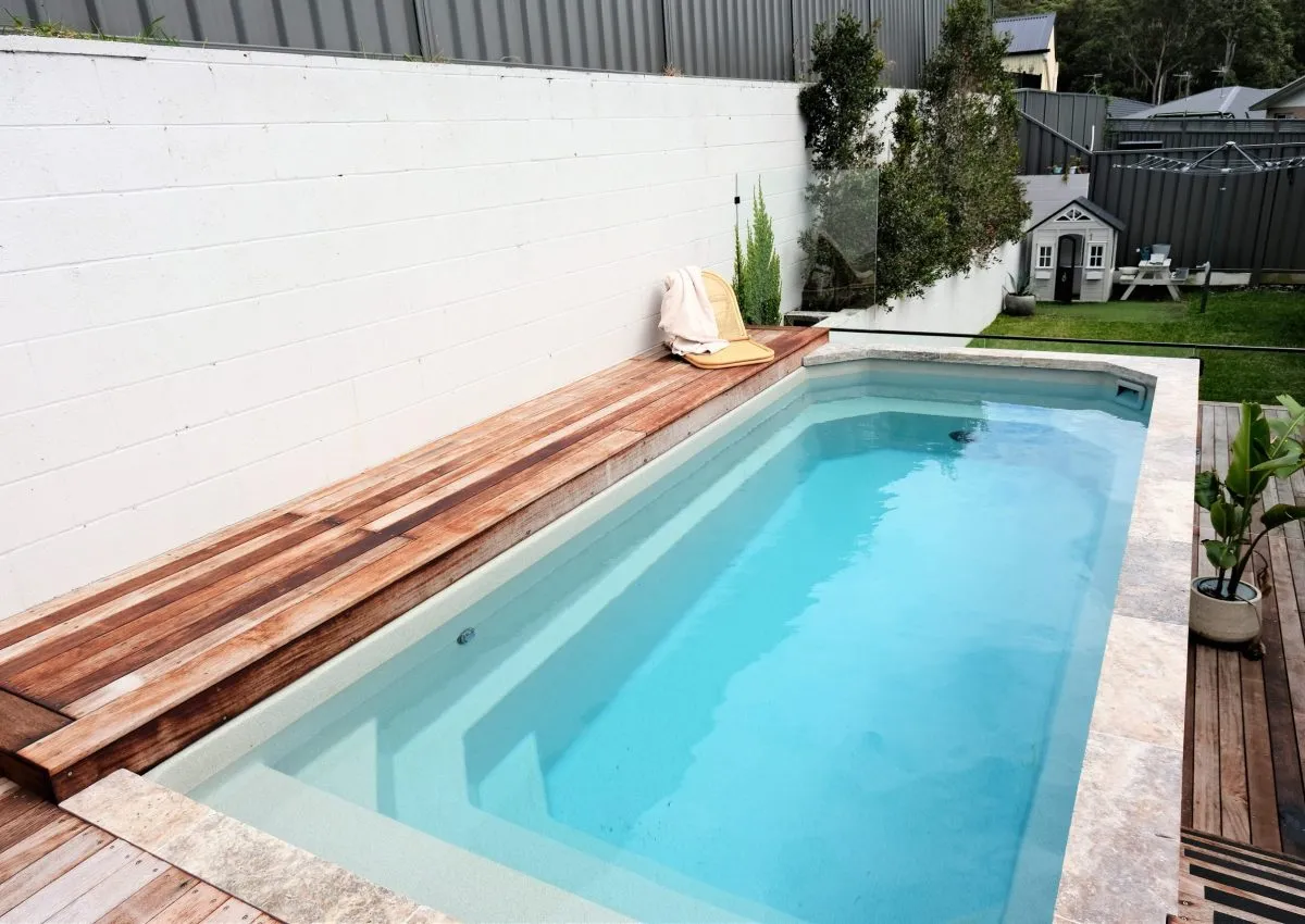 Revive 5 fibreglass plunge pool
