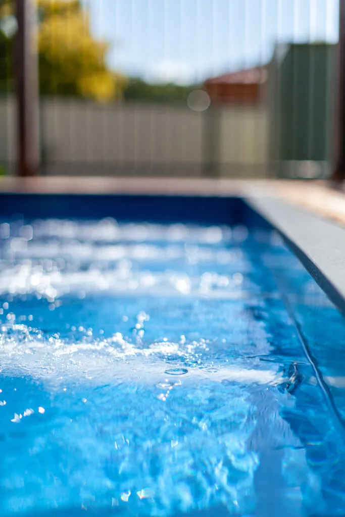 Refresh 6 · Royal Blue, above ground installation in NSW